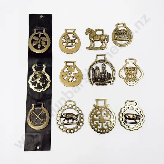 Qty of Assorted Horse Brasses