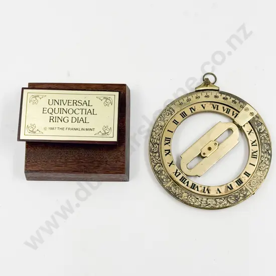 Franklin Mint Universal Equionctial Ring Dial