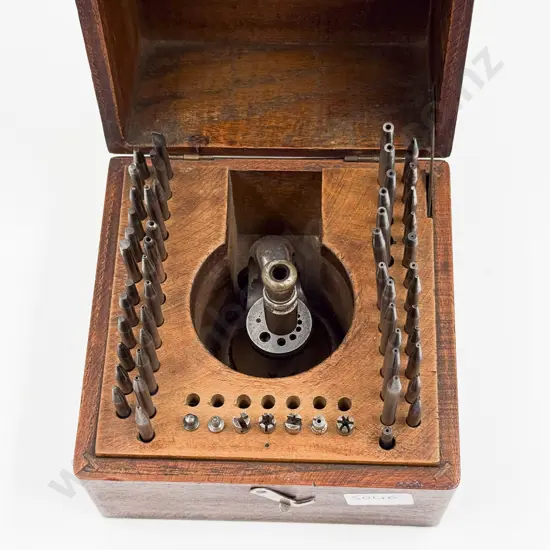 Cased Set of Watchmaker Tools