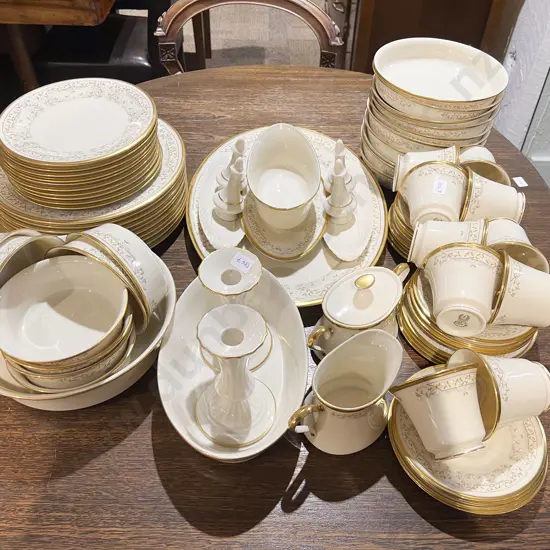 USA Made Lenox "Meadow Song" Pattern Dinnerset