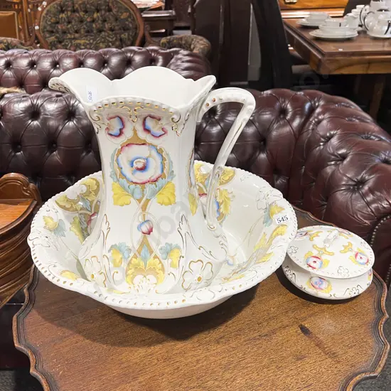 Meakin Three Pce Wash Set