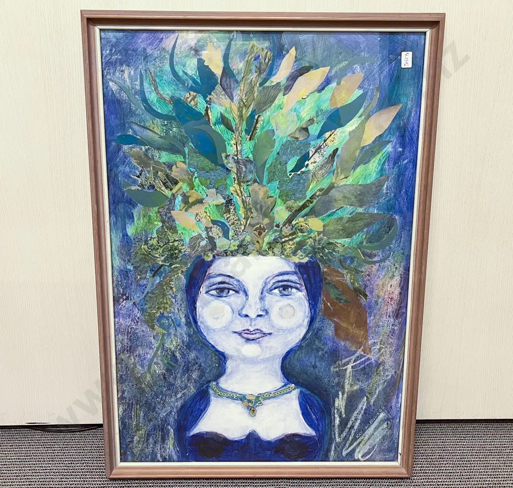 Kay W. Billings - Portrait - Mixed Media Image 1++