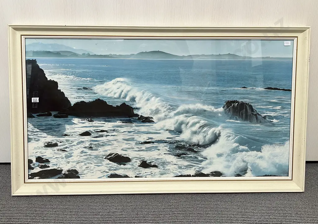 Whites Aviation "Kaikoura Coast" Coloured Photograph Image 1++