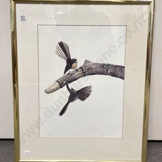 Paul Martinson - Pied Fantails - Ltd Edition Print & Four Others