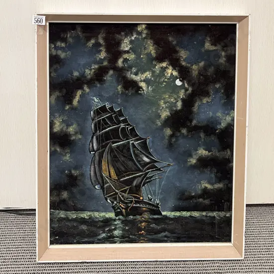 Nautical Study on Felt