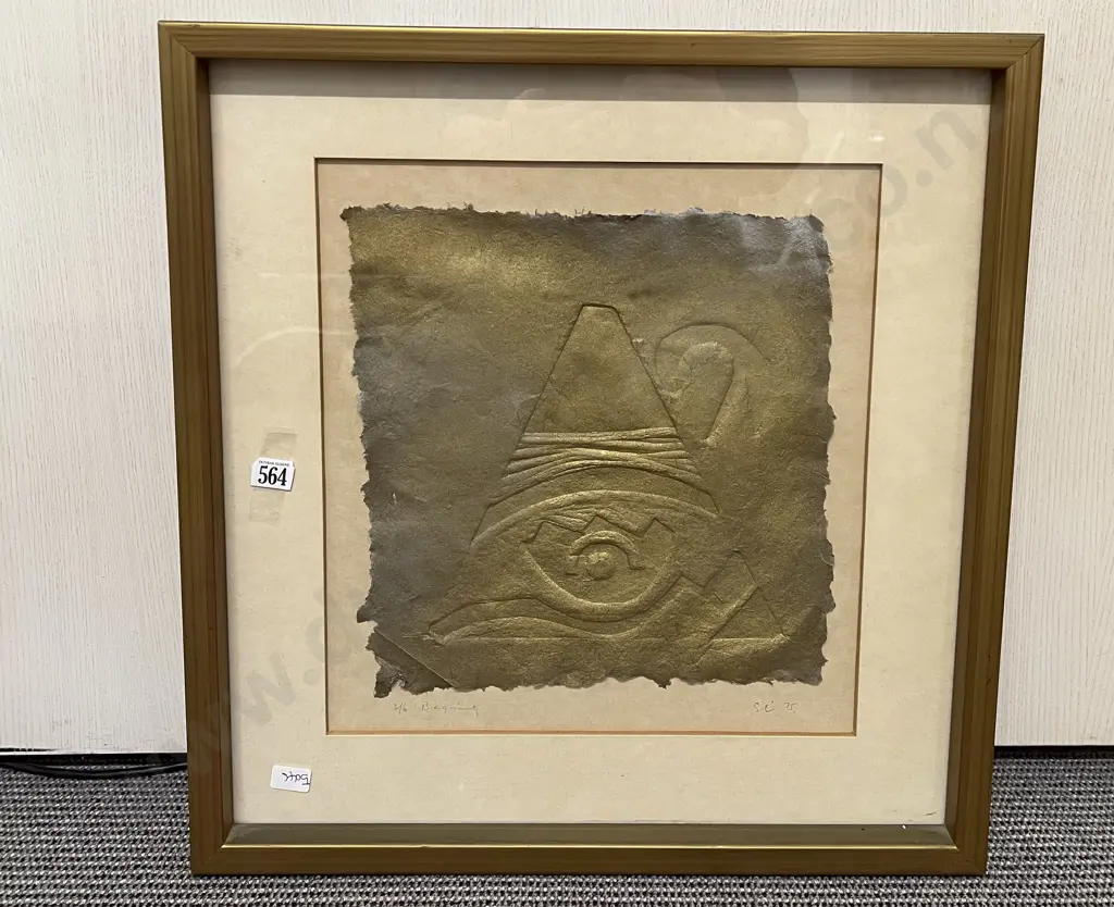 Gordon Crook - Two Ltd Edition Mixed Media Works Image 1++