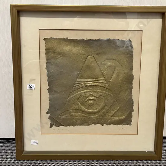 Gordon Crook - Two Ltd Edition Mixed Media Works