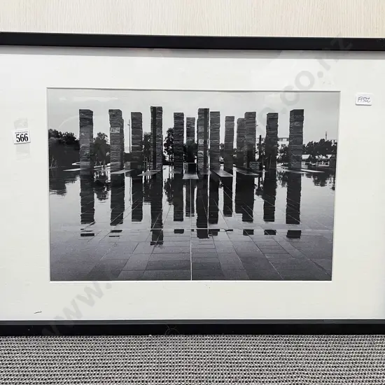 Unknown Artist - Australia/NZ Memorial Pukeahu Black & White Photograph