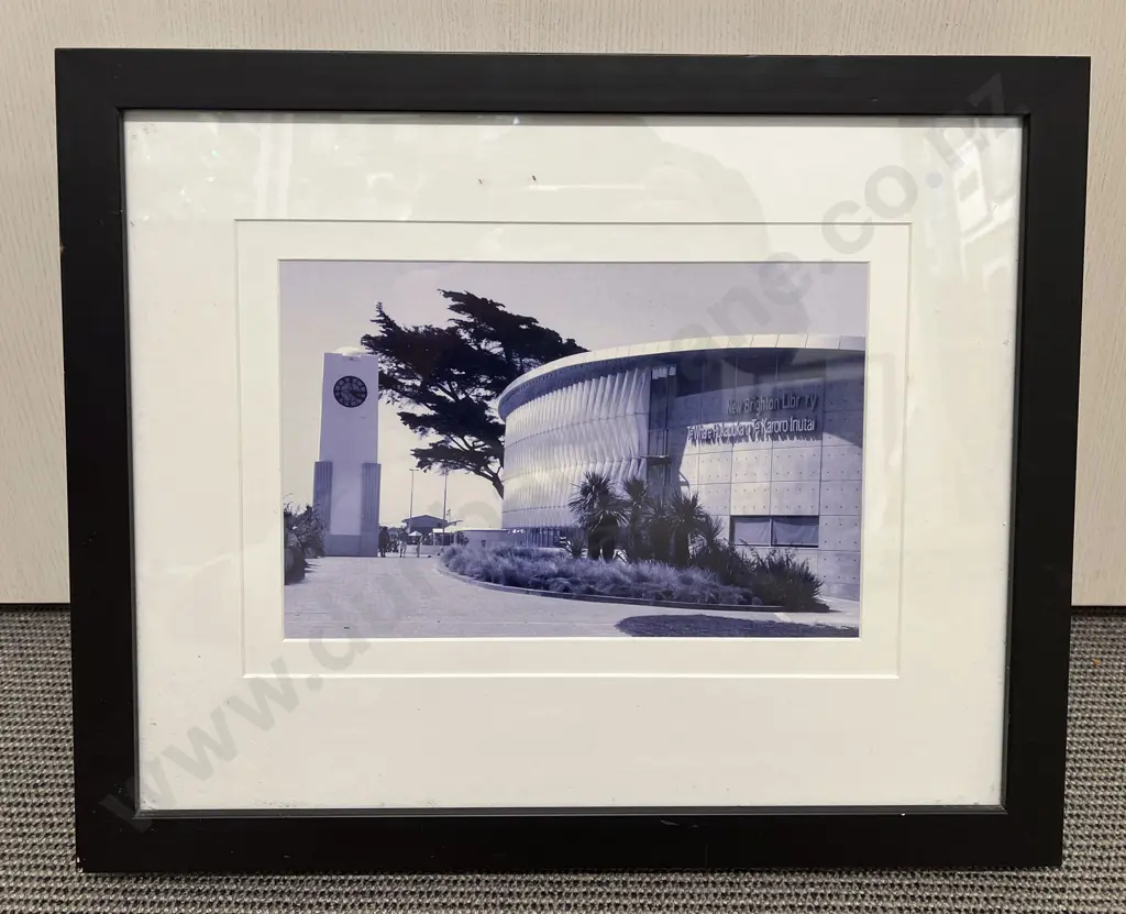 Three Assorted Framed Photography Works Image 1++