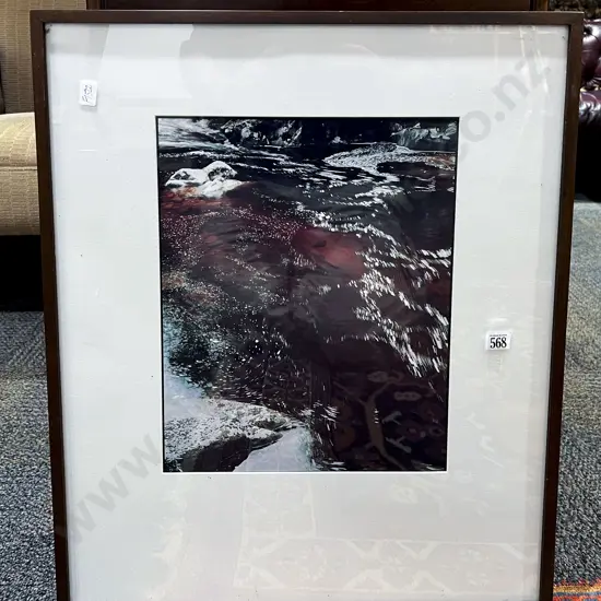 Unknown Artist - "Stream Movement Karamea" Ltd Edition Photographic Print