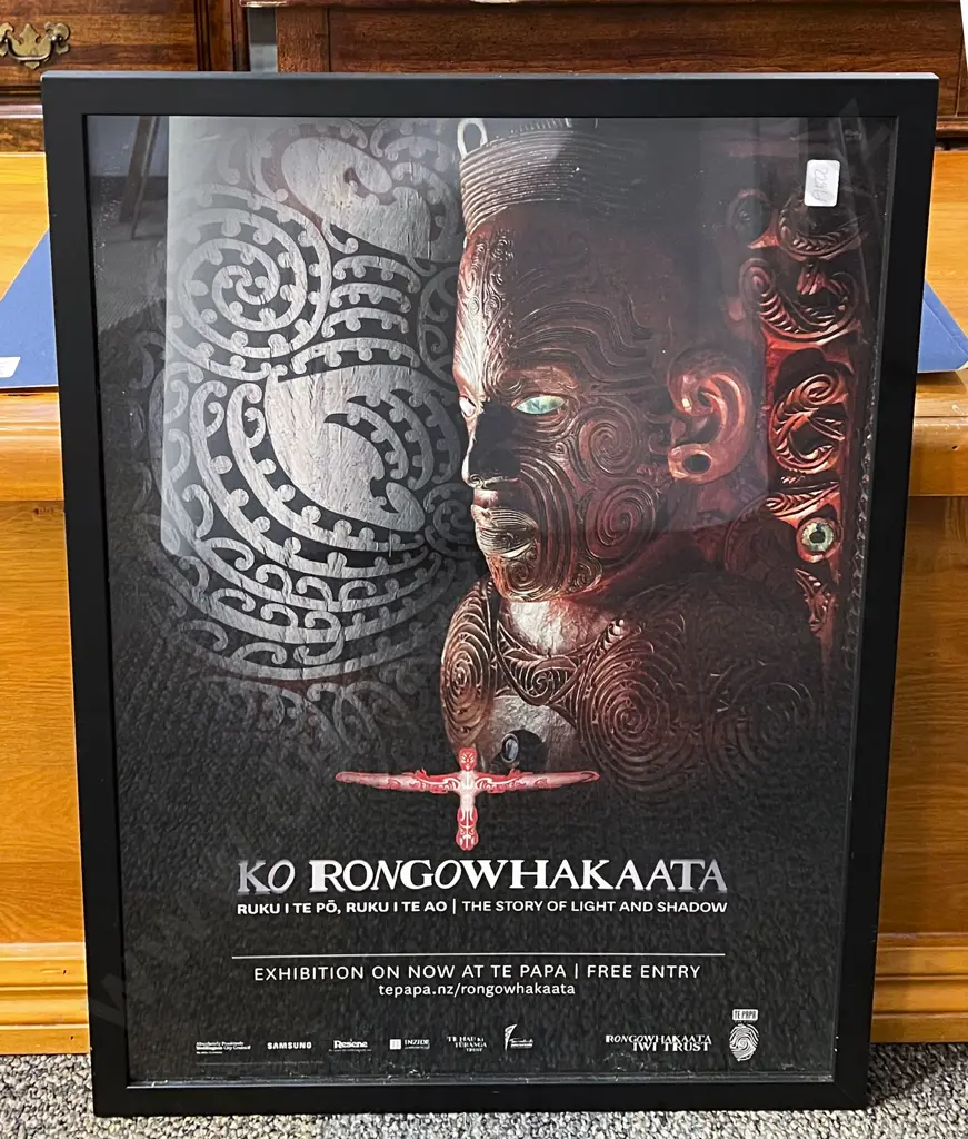 Three Assorted Framed Posters Image 1++