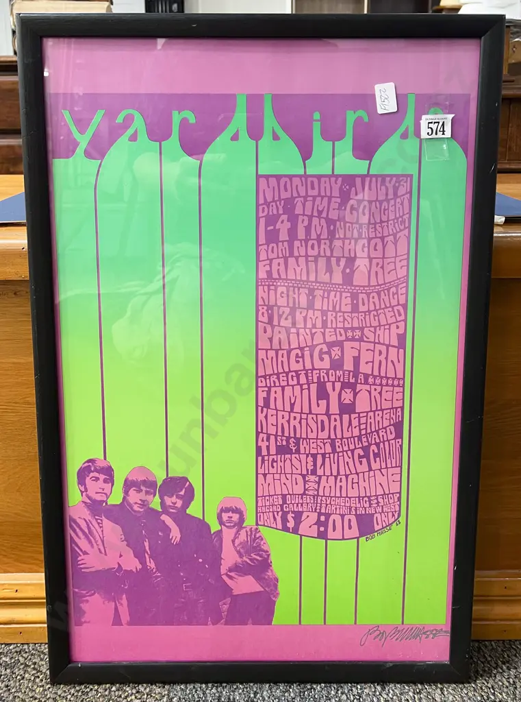 Three Assorted Framed Posters Image 1++