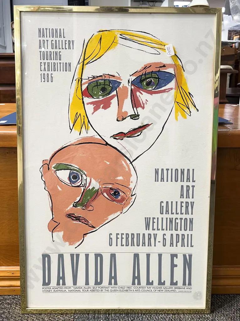 Three Assorted Framed Posters Image 1++