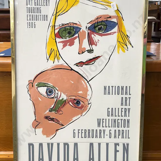 Three Assorted Framed Posters