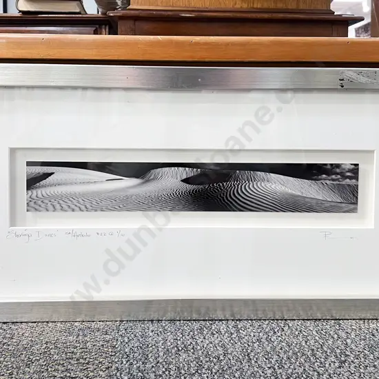 Peter Lik - "Sheringa Dunes" - Panoramic Black & White Photograph