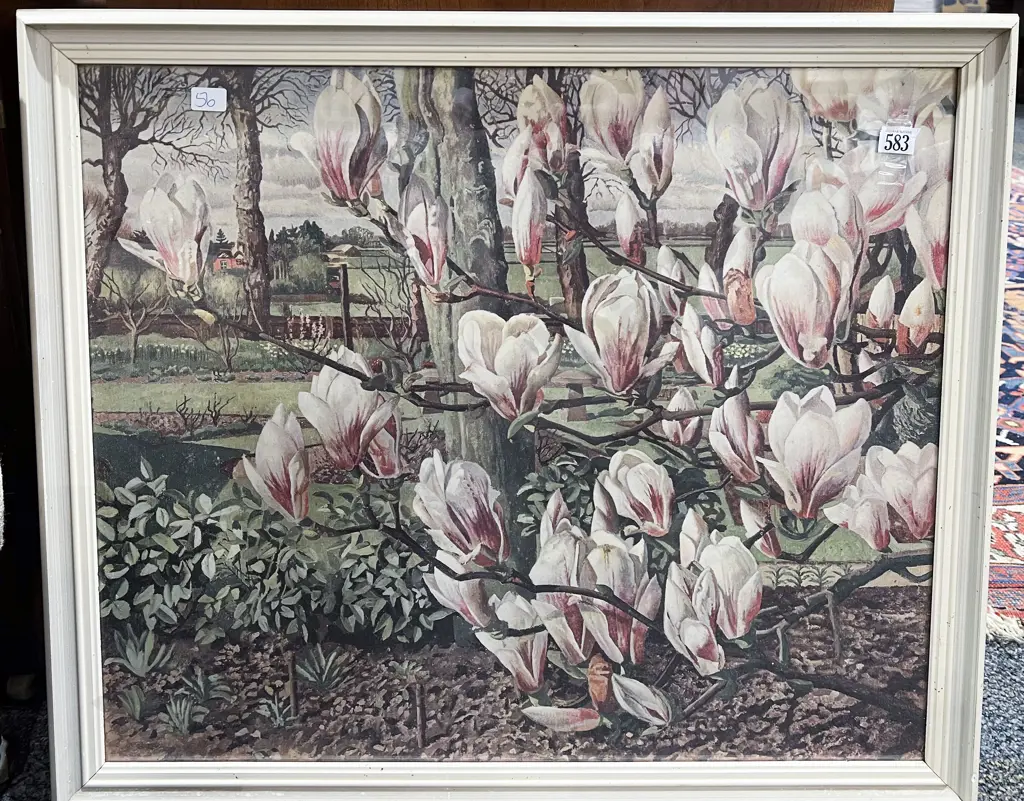 Stanley Spencer - "Magnolias" - Print Image 1++