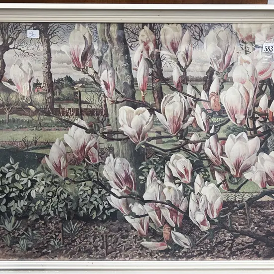 Stanley Spencer - "Magnolias" - Print