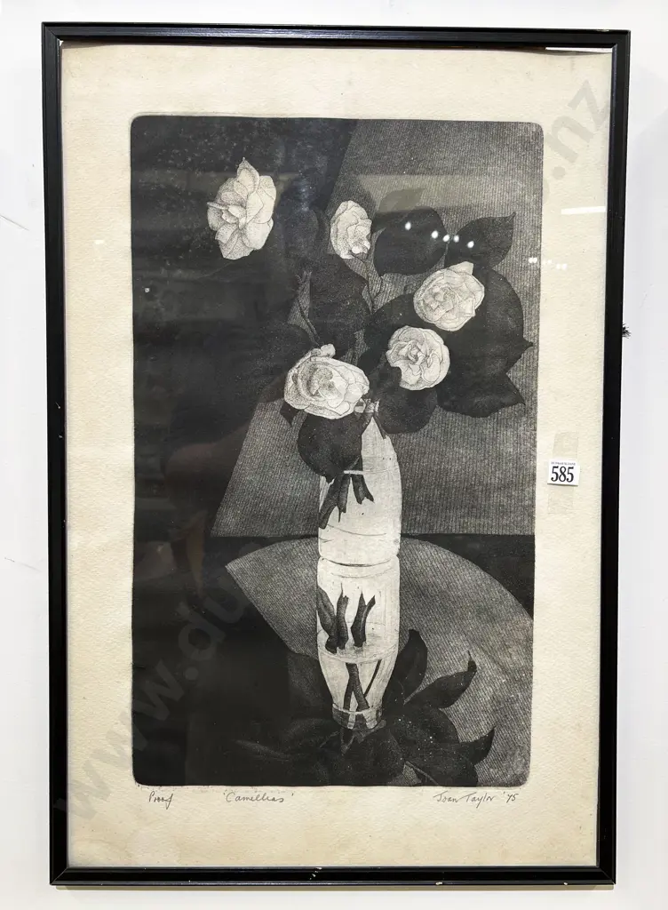 Joan Taylor - "Camellias" - Artist Proof Image 1++