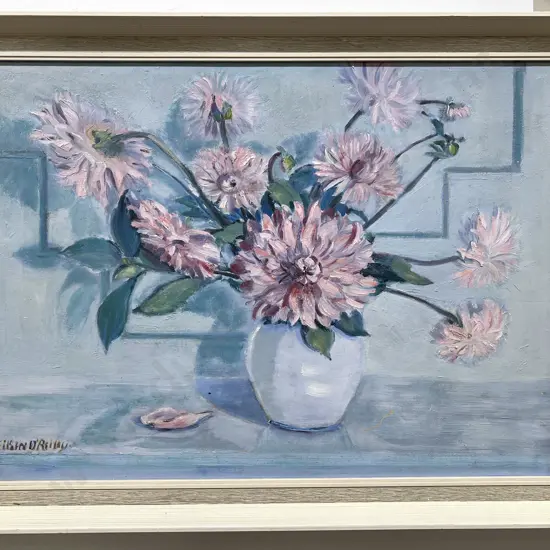 Eileen O'Reilly - Floral Still Life - Oil on Board