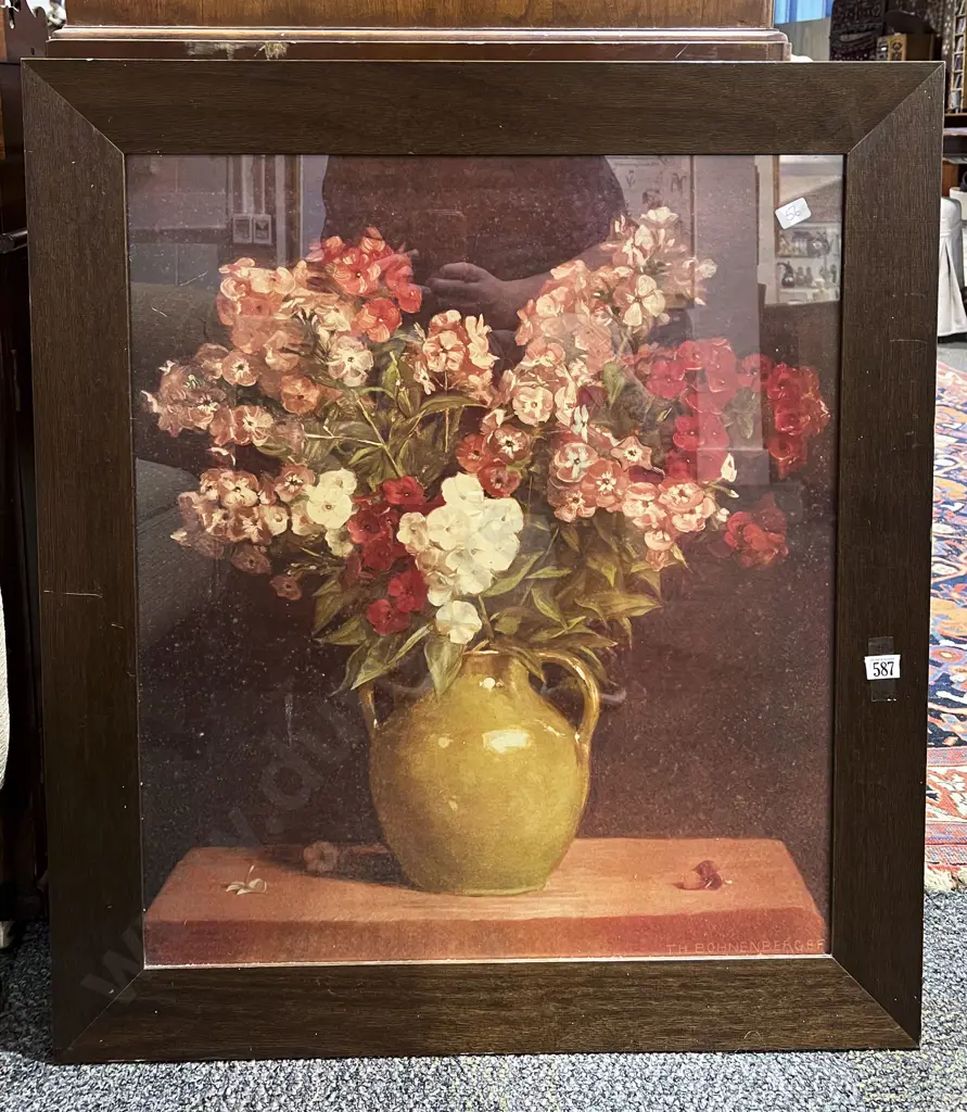 TH. Bohnenberger - Floral Still Life Print Image 1++