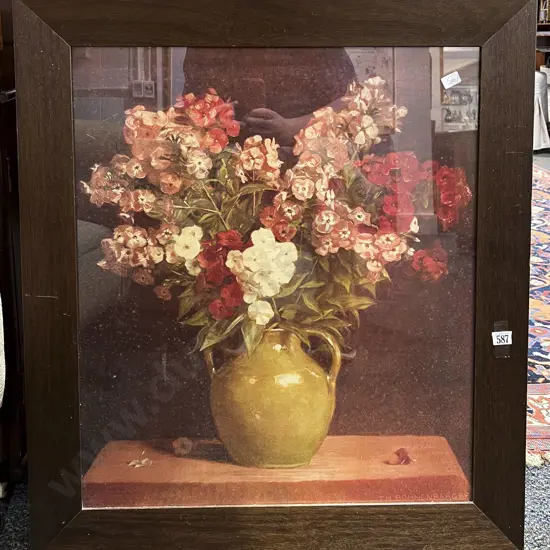 TH. Bohnenberger - Floral Still Life Print