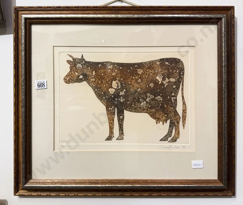 Gary Tricker - "Cow" - Ltd Edition 18/30 Image 1++