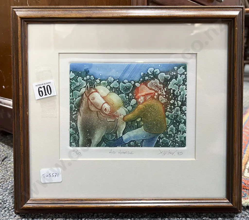 Gary Tricker - "His Horse" - Ltd Edition 02/30 Image 1++