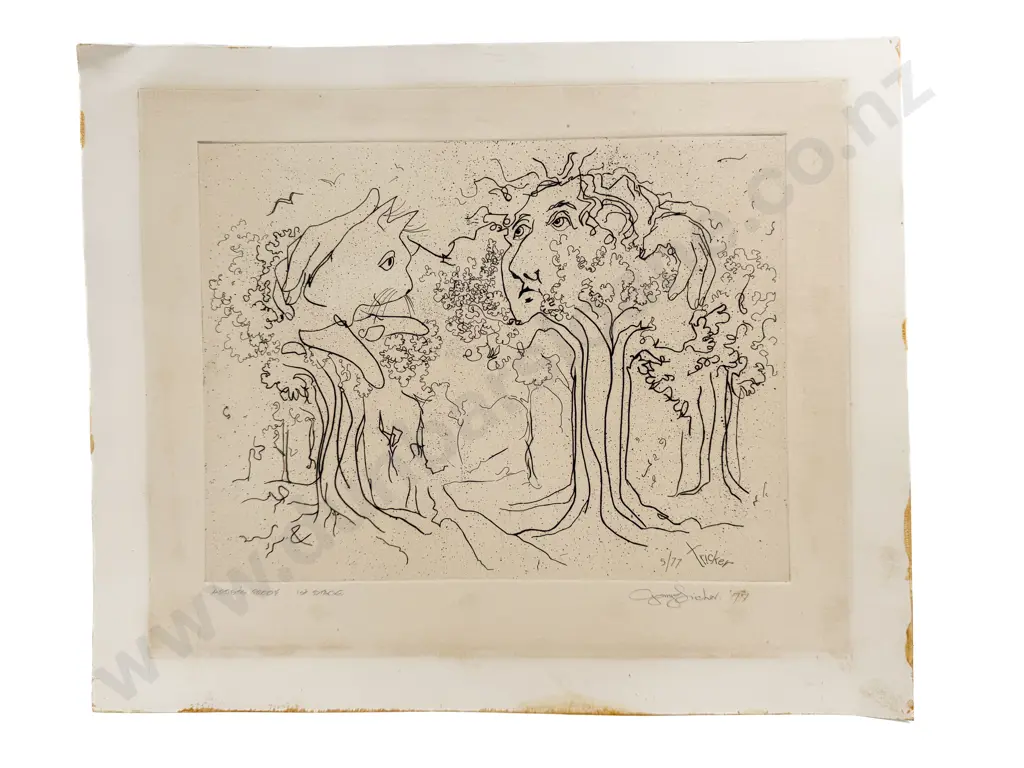 Gary Tricker - Untitled - Artist Proof (Unframed) Image 1++