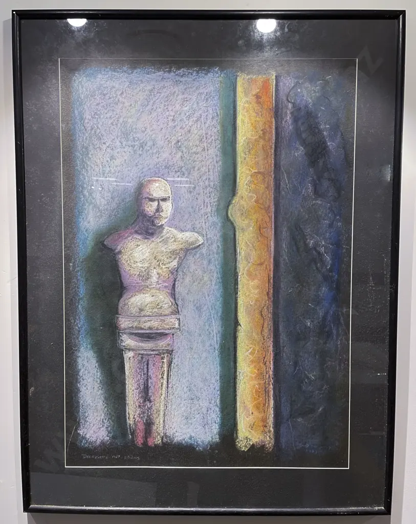 David Woodires - "Decorative Art Series" - Pastel on Paper Image 1++