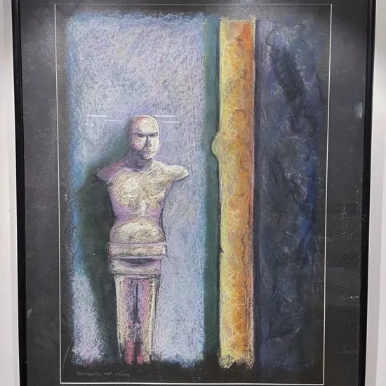 David Woodires - "Decorative Art Series" - Pastel on Paper