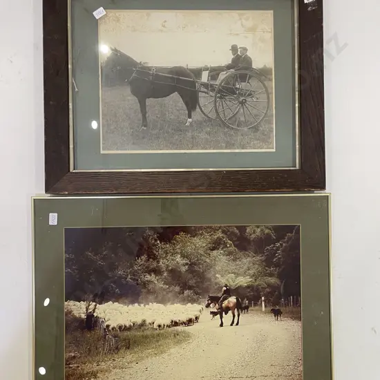 Two Framed Photographic Prints