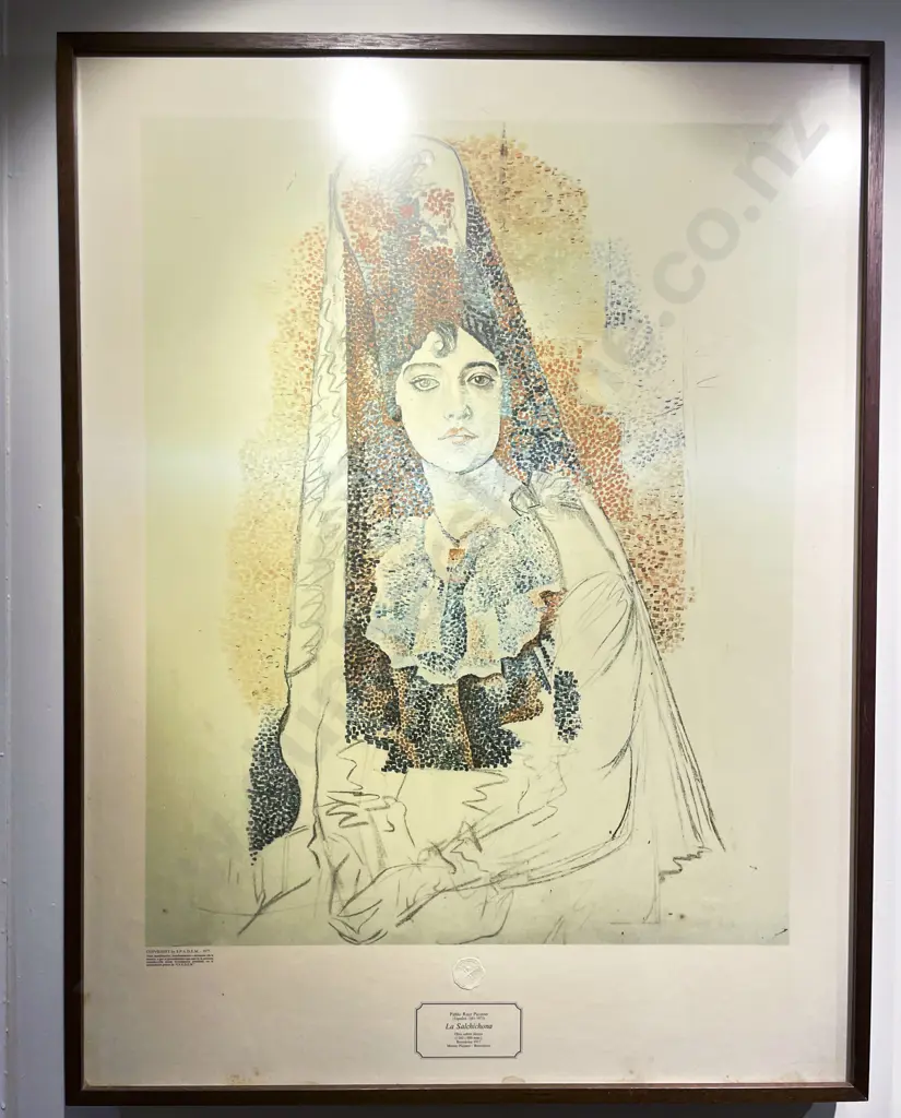 Pablo Picasso - "La Slachichona" - Reproduction Print Image 1++