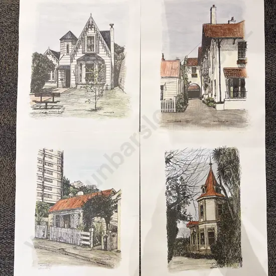 W. G. Irving - Watercolour & Ink - "Willis Street