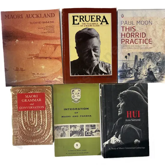 Six Assorted Maori Reference