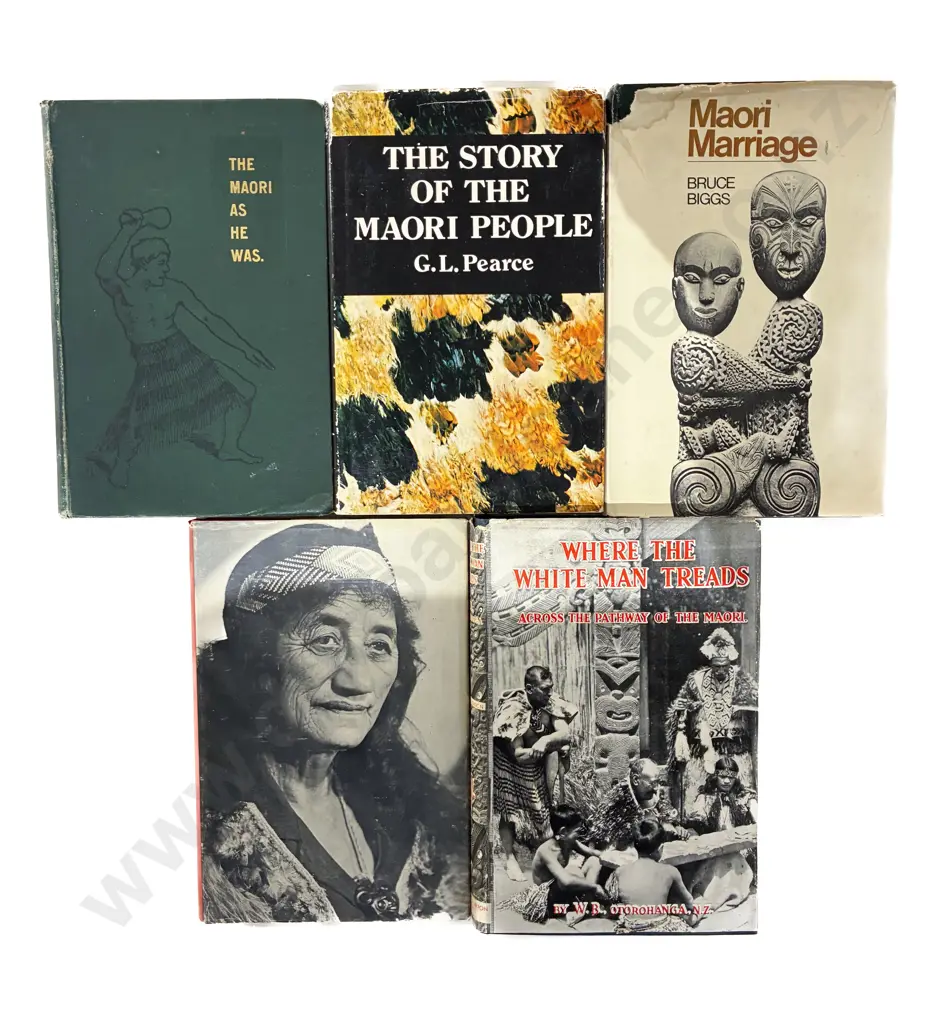 Five Assorted Maori Reference Image 1++