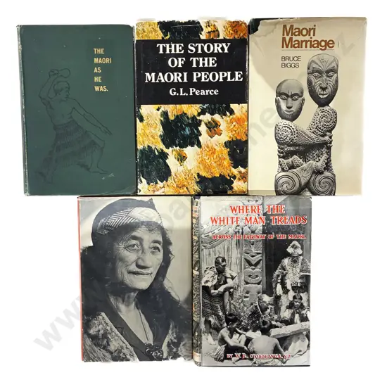 Five Assorted Maori Reference