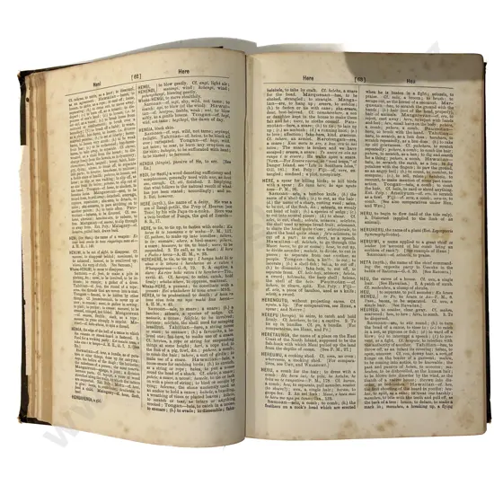 The Maori Comparative Dictionary