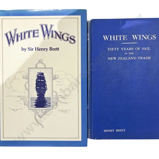 Two Various Volumes of White Wings by Henry Brett
