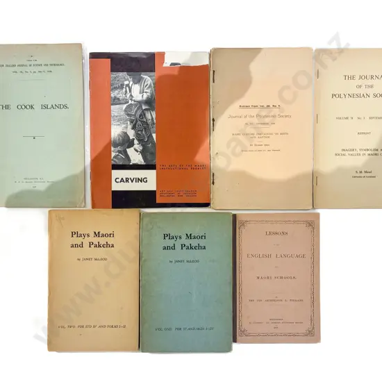 Qty of Assorted Maori Reference