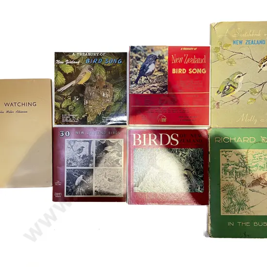 Qty of Assorted Bird Watching & Bird Song Reference