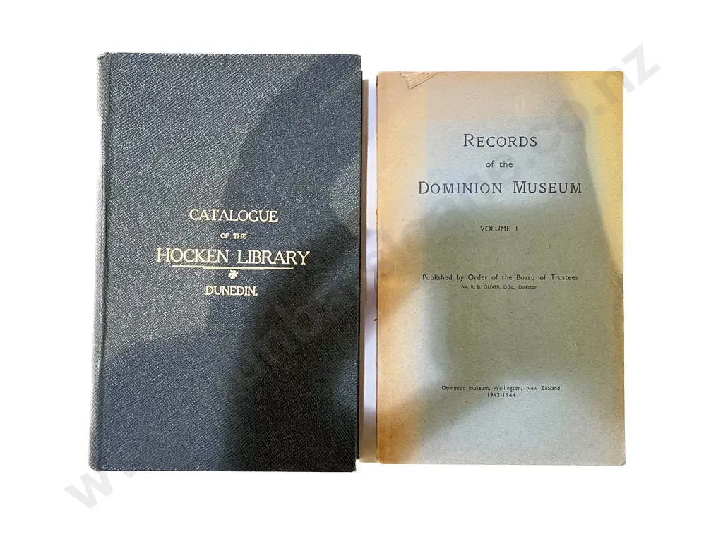 Records of the Dominion Museum Volume One & Other Image 1++
