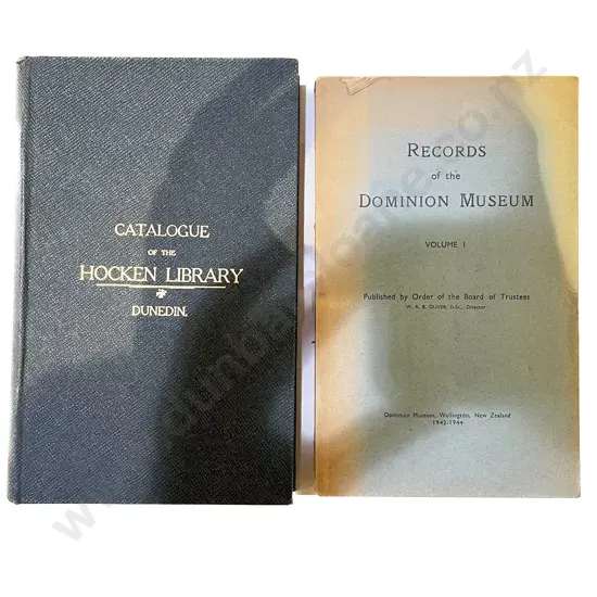 Records of the Dominion Museum Volume One & Other