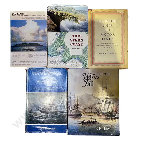 Five Assorted Maritime Reference