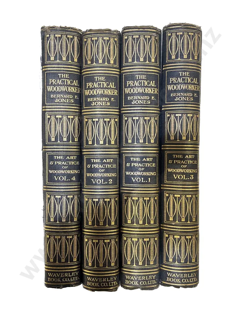 Volume One to Four of The Practical Woodworker Image 1++
