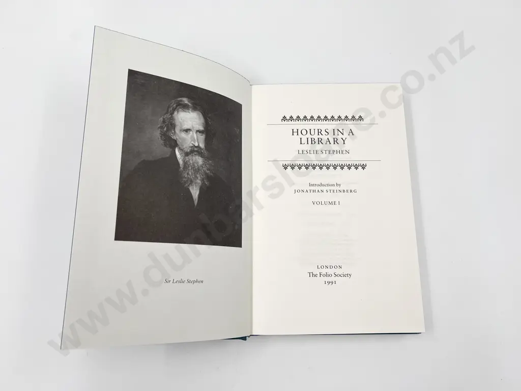 Folio Society "Hours in a Library" Lesley Stephen (Volume One to Three) Image 1++