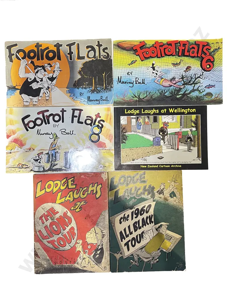 Five Footrot Flats Volumes Image 1++