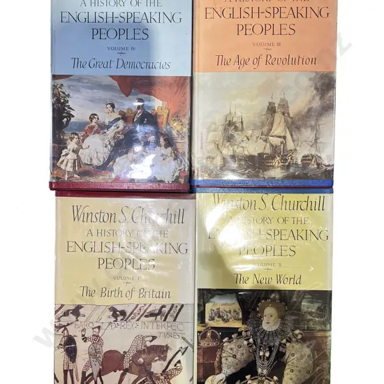Winston S. Churchill - A History of the English Speaking People - Volume One to Four