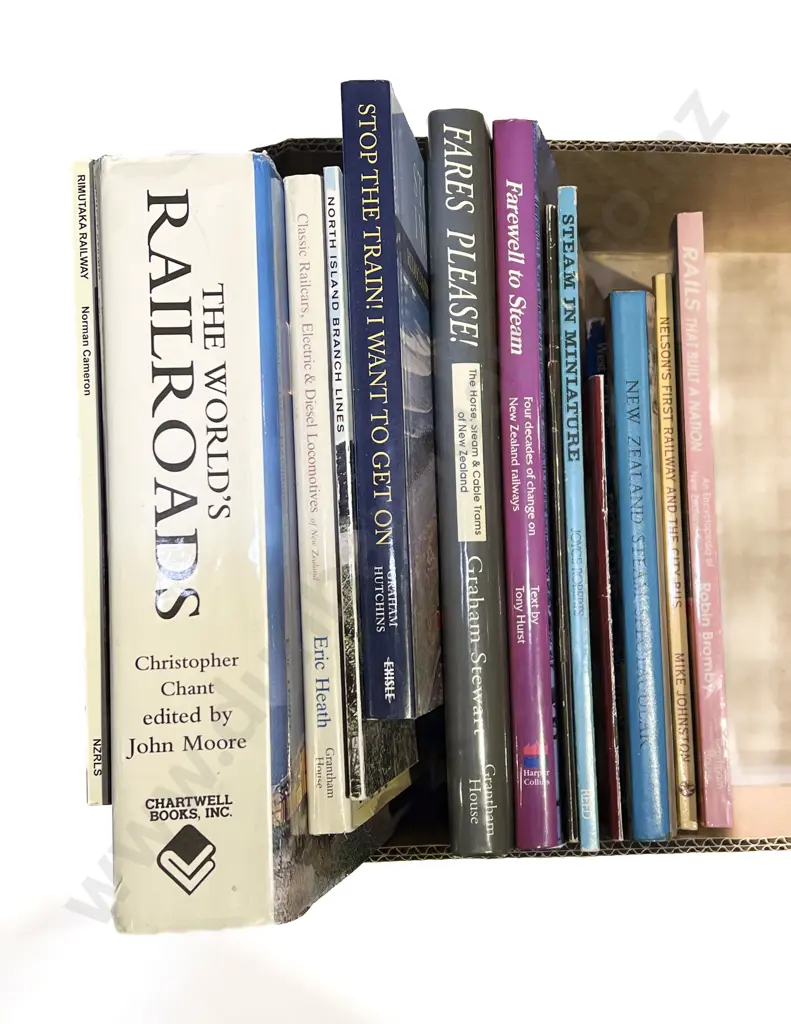 Qty of Assorted Train Reference Books Image 1++