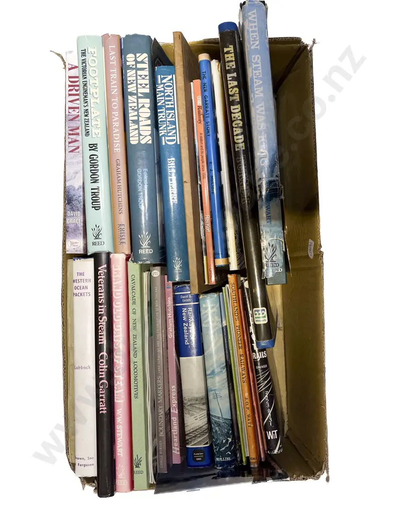 Box Qty of Assorted Books Image 1++