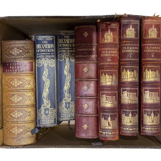 Box Qty of Assorted Vintage Books